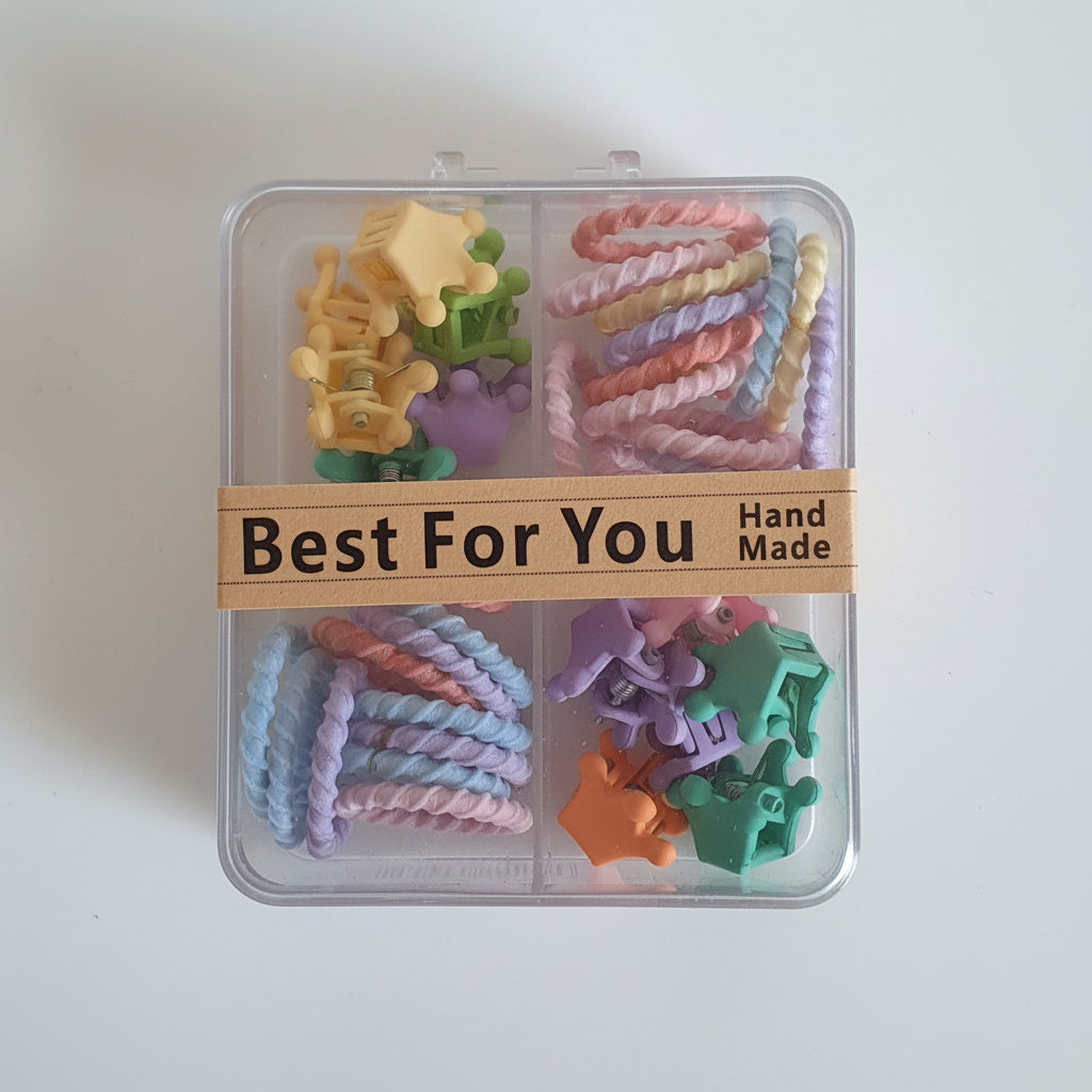 Box pinze e cerchietti assortiti per capelli - C&G di Caprice Toungui