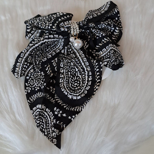 Fermaglio per capelli con grande fiocco - C&G di Caprice Toungui