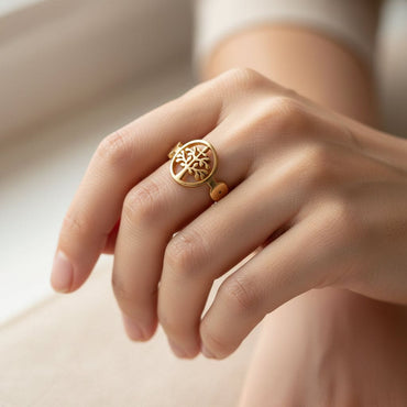 Anello regolabile albero della vita