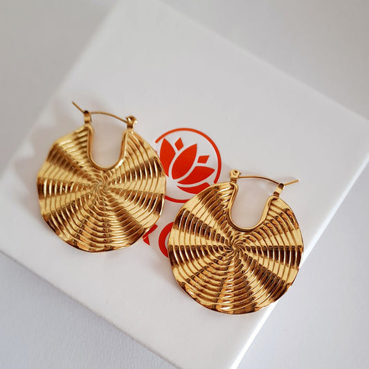 Orecchino a ventaglio