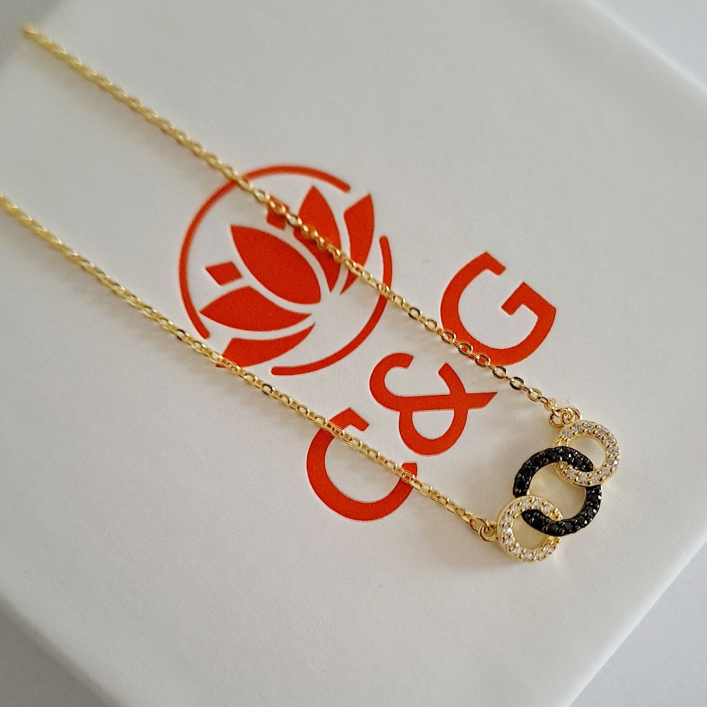 Collana Augurio in argento sterling 925