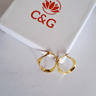 Orecchini C&G Tess in argento sterling 925