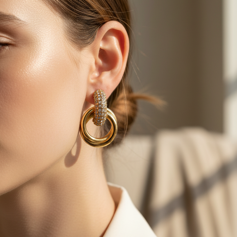 Lulu Zirconia Earrings