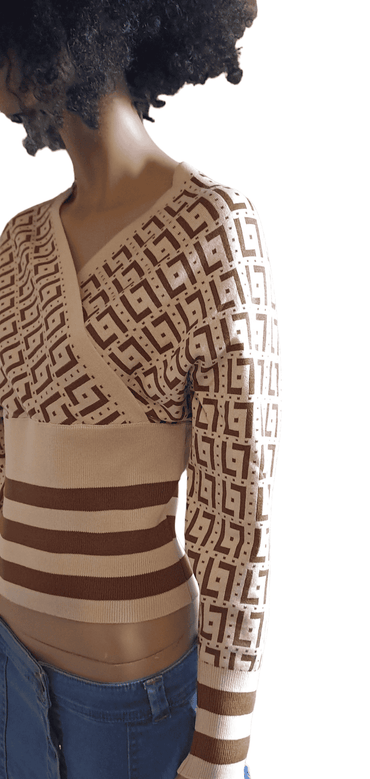 Maglia incrociata - C&G di Caprice Toungui