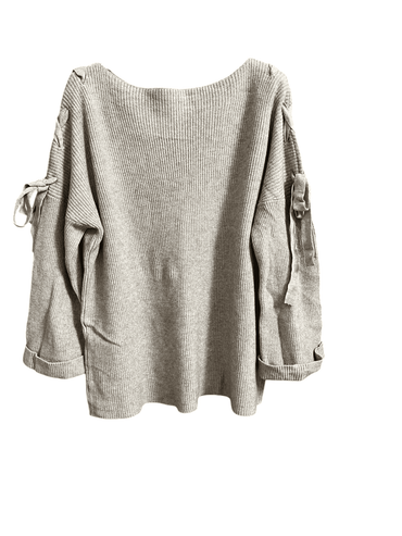 Maglia oversize grigia