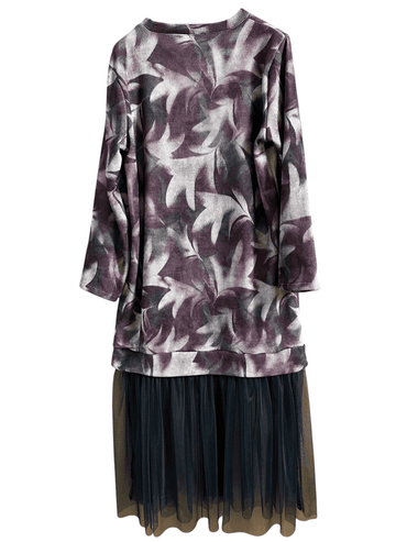 Abito balza in tulle