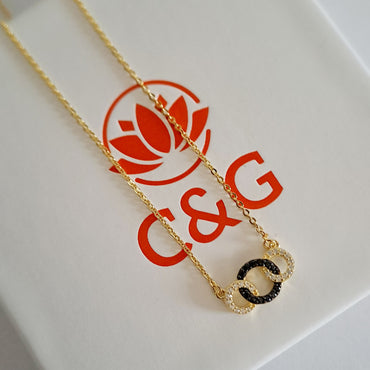 Collana Augurio in argento sterling 925