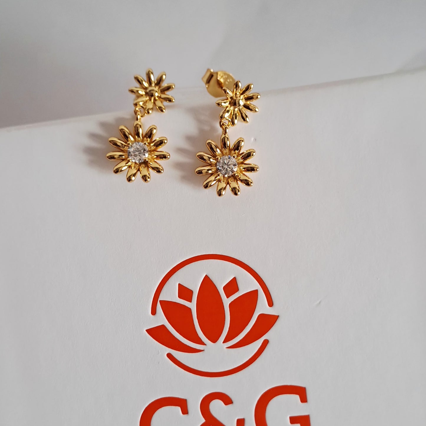 Orecchini C&G Level a fiori