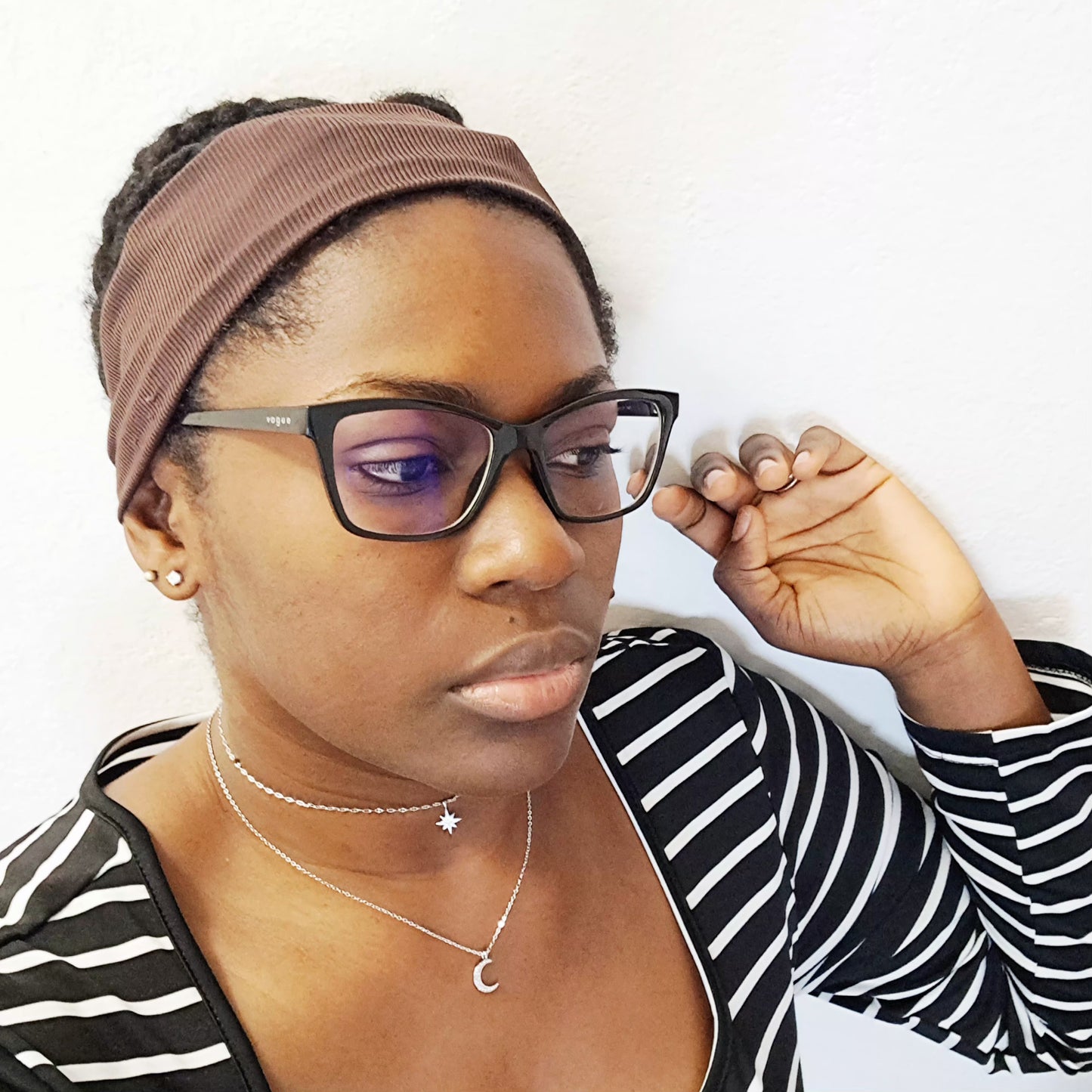 Set collana orecchini Luna