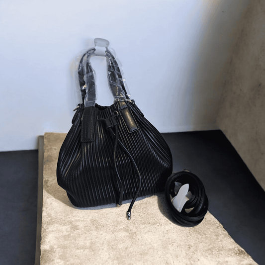 Borsetta a secchiello nero