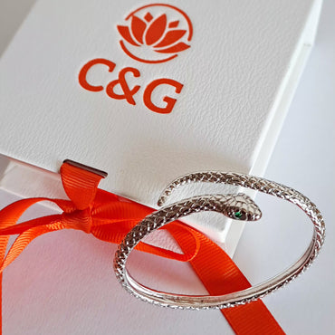 Braccialetto rigido a Serpente