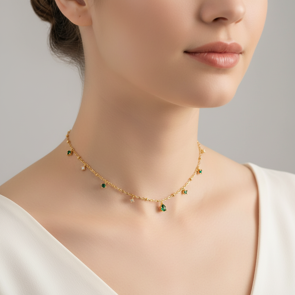 Collana Pretty con pendenti