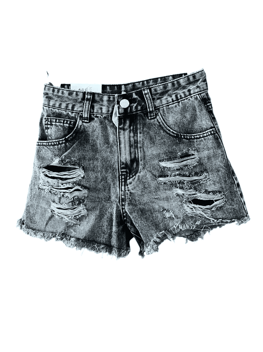 Short-waisted shorts
high