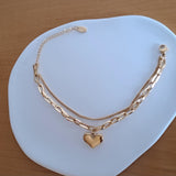 Bracciale con pendente a forma di cuore - C&G di Caprice Toungui 