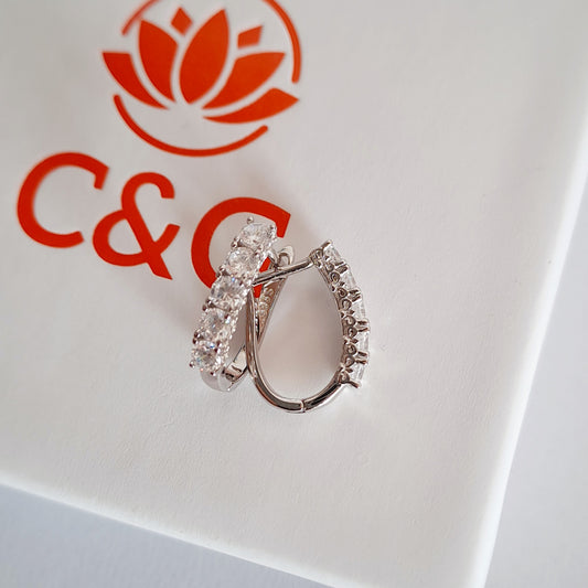 Orecchini Luce in argento sterling 925
