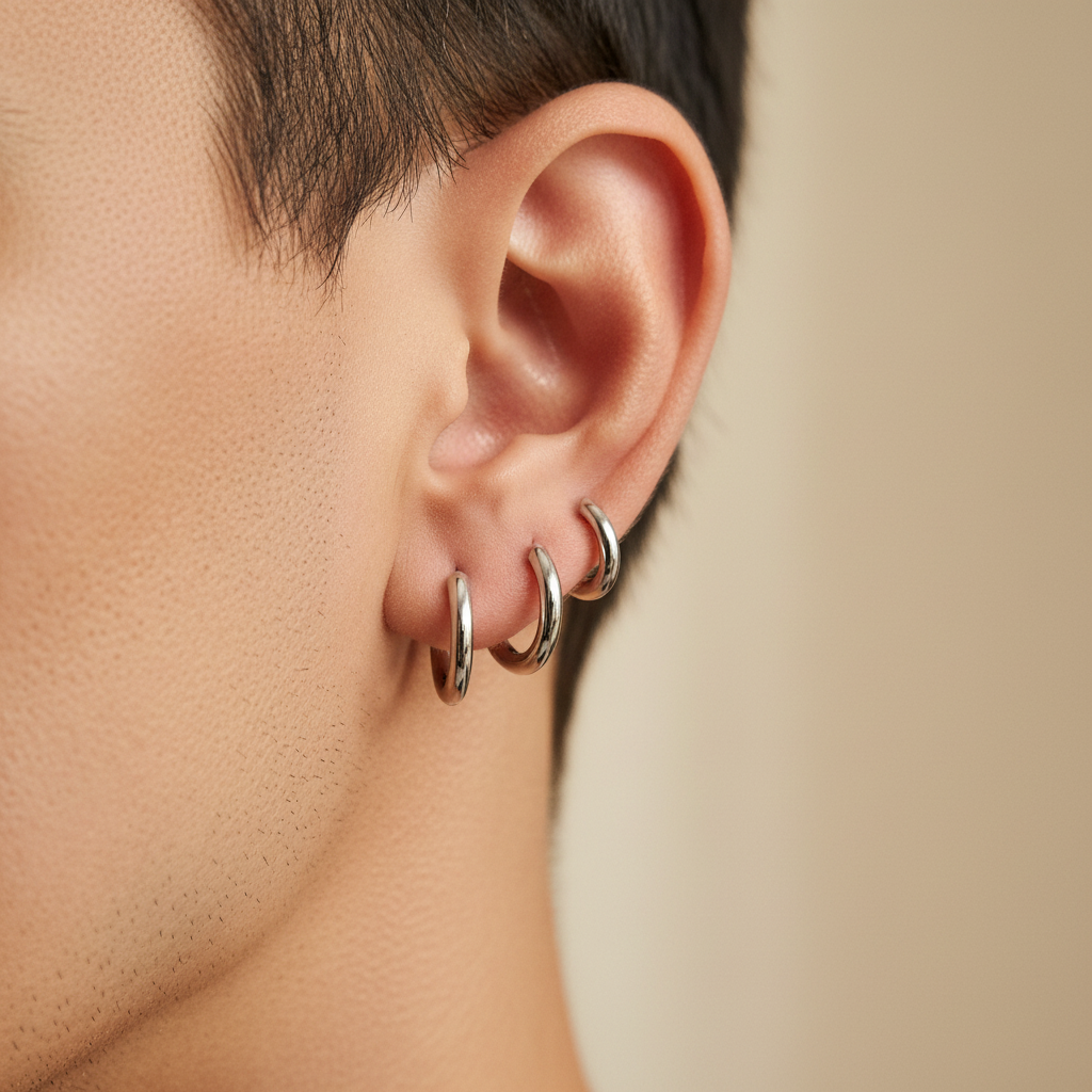Unisex Hoop Earrings