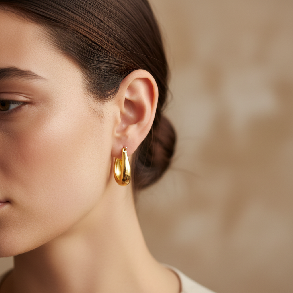 C&amp;G Mini Earrings in 925 Silver