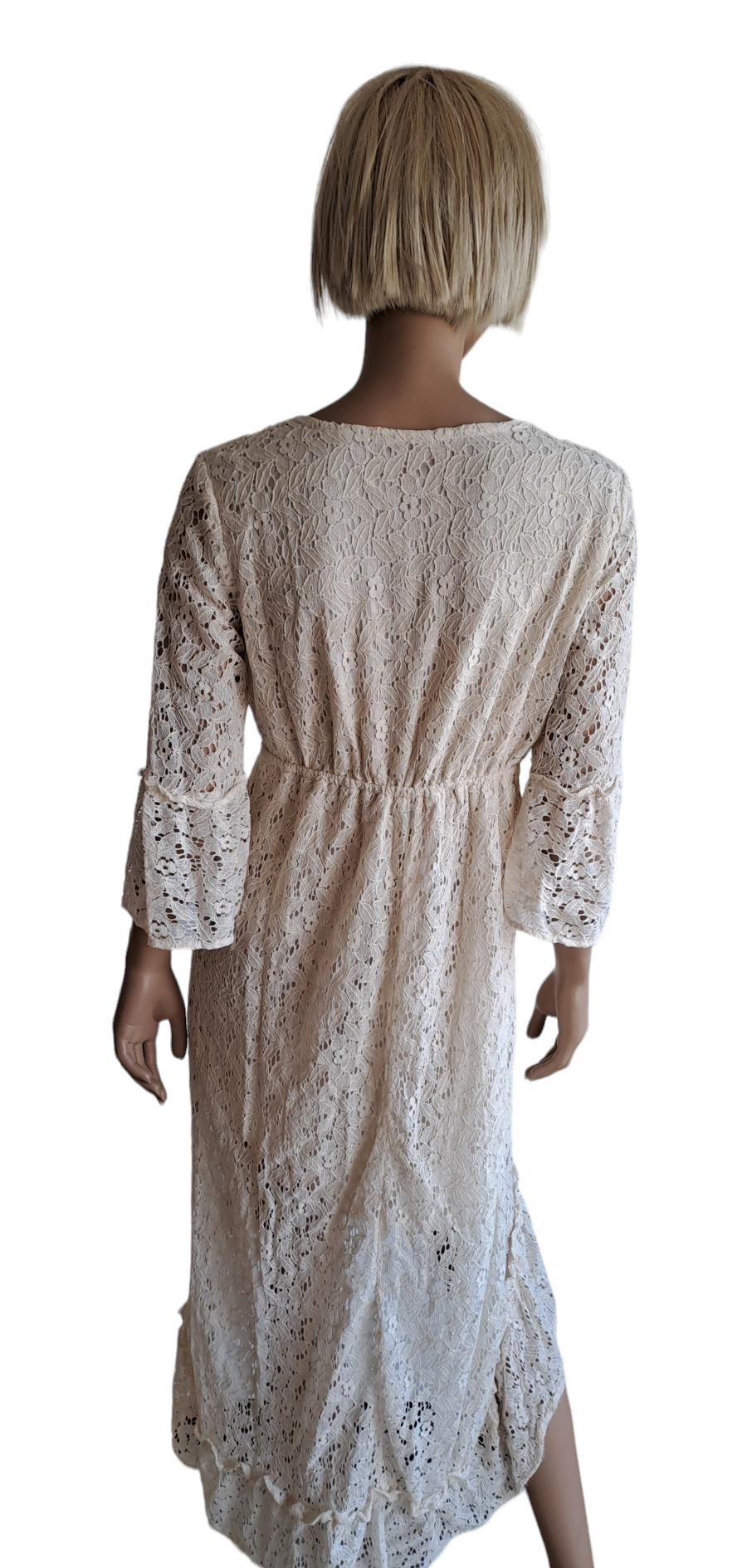 Abito in pizzo beige oro - C&G di Caprice Toungui 