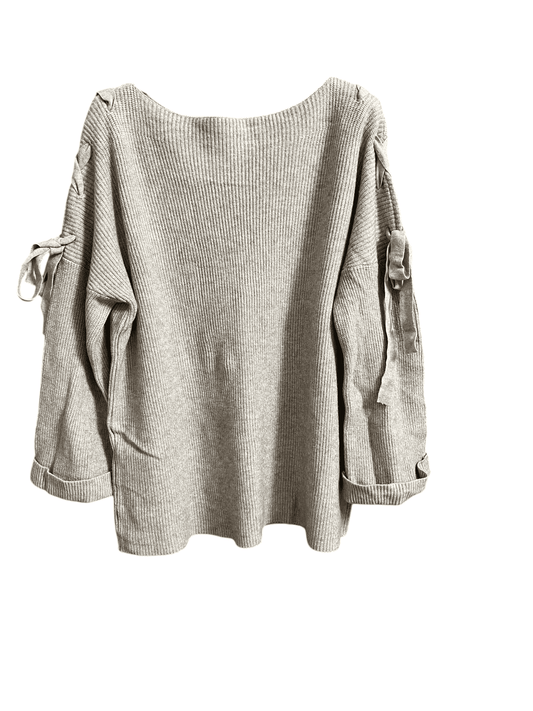 Maglia oversize grigia