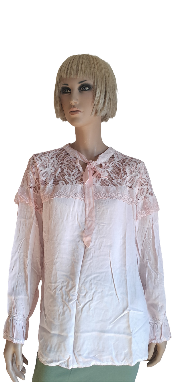 Blusa in pizzo