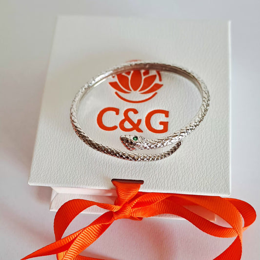 Braccialetto rigido a Serpente