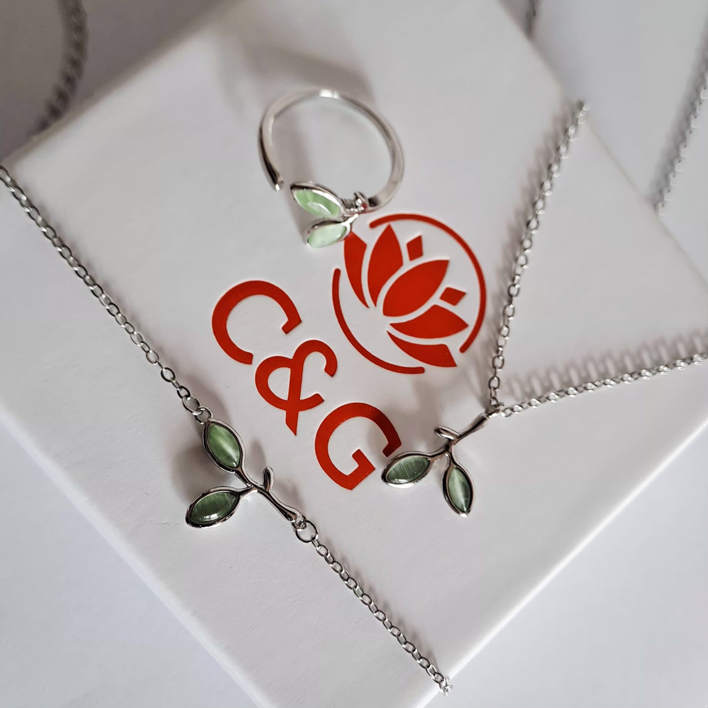 Set Prestige braccialetto collana anello