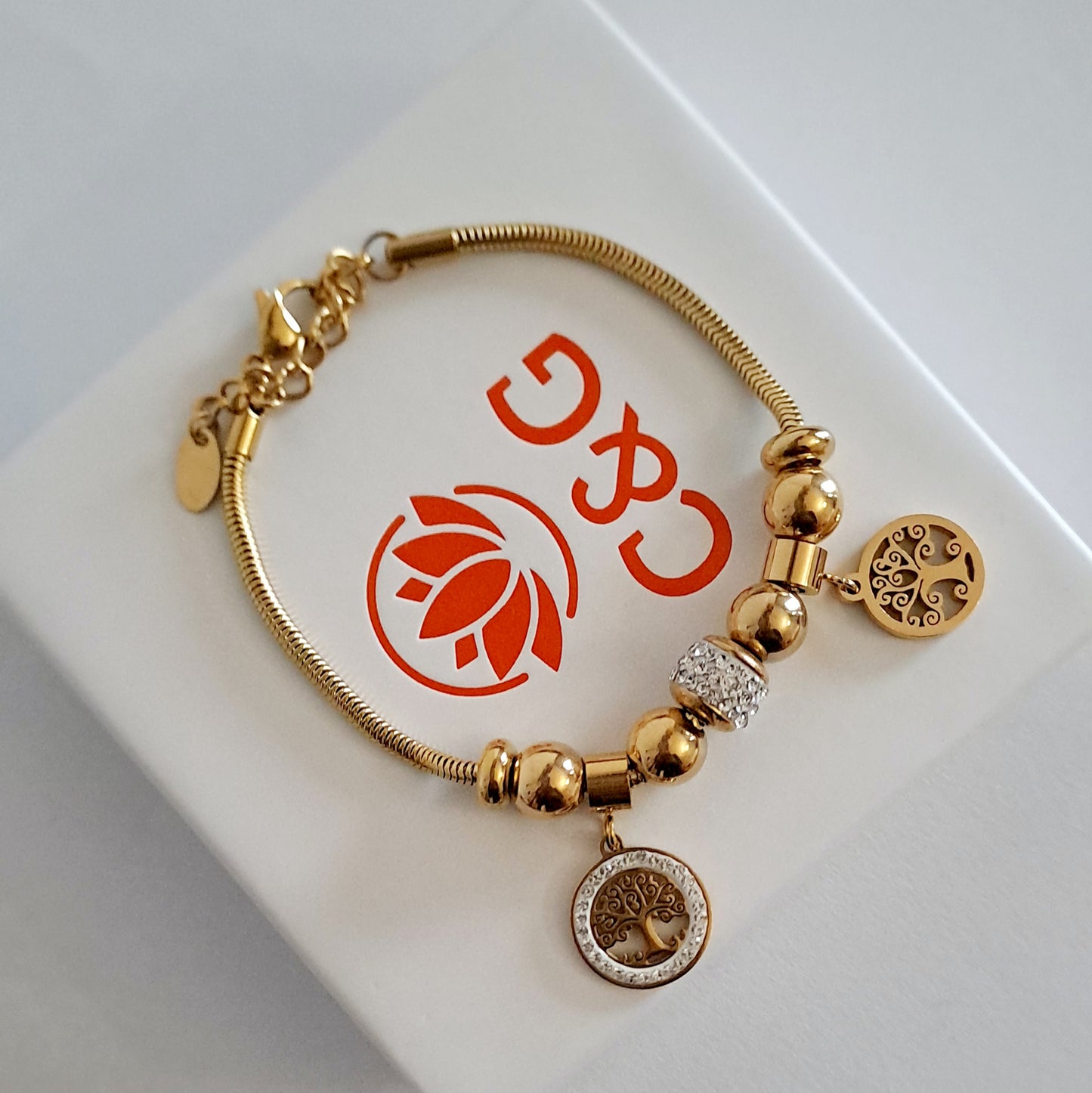 Bracciale Albero della vita con charms