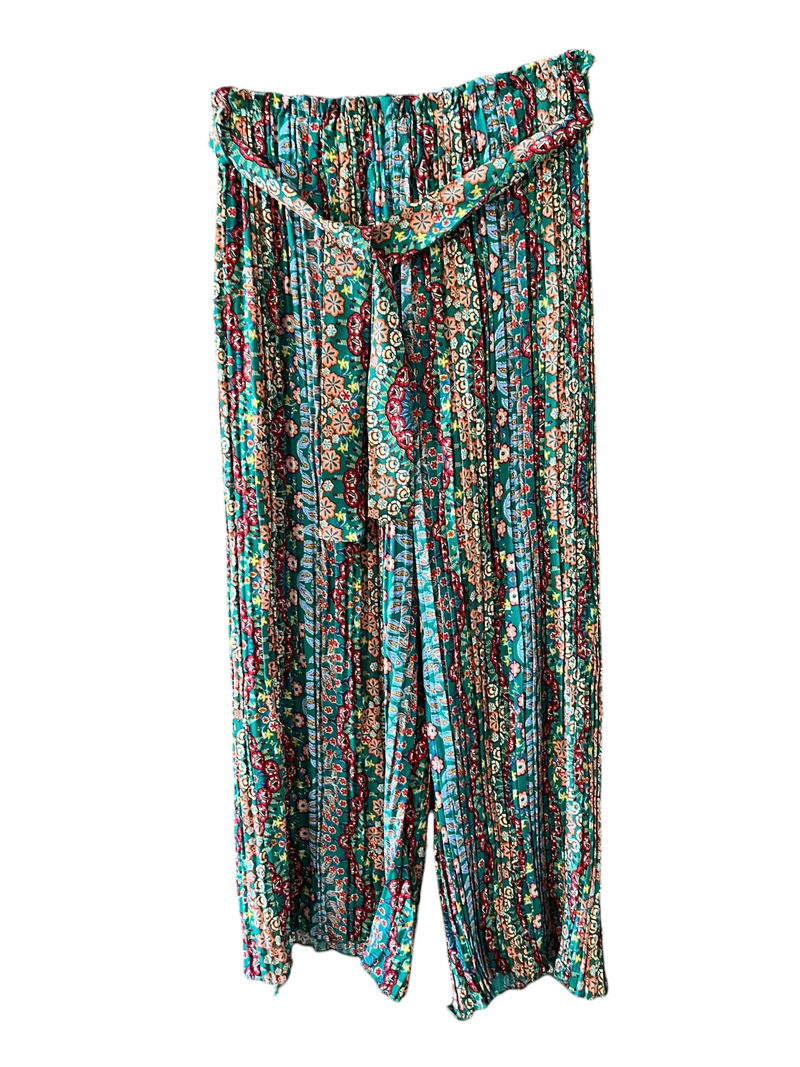 Pantalon large
 en coton pour femme