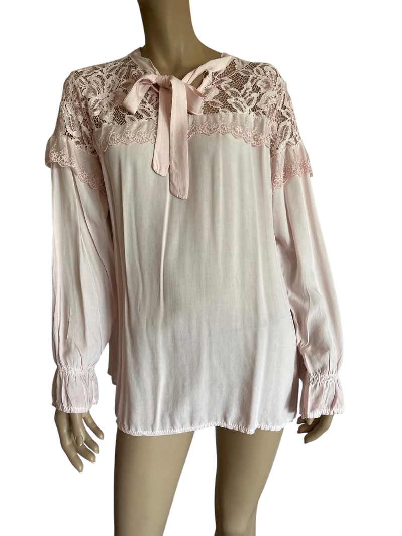 Blouse dentelle femme