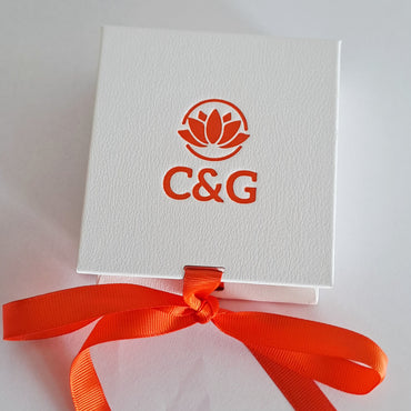 Box gioielli 6pz in acciaio inossidabile dorati