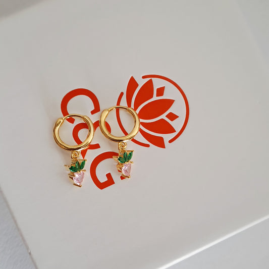 Orecchini a cerchio Heart C&G
