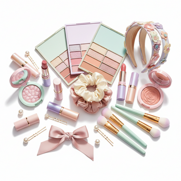 Kit Girly make-up multifunzione: L'IMAGE È ESCLUSIVAMENTE RAPPRESENTATIVA